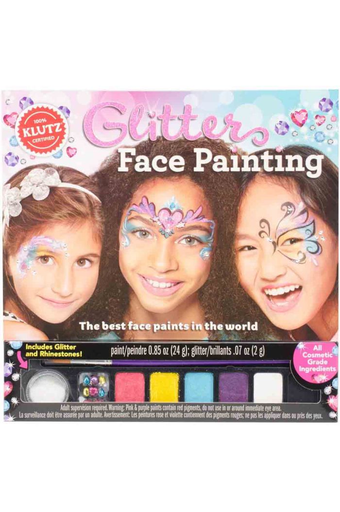 GLITTER FACE PAINTING BOOK