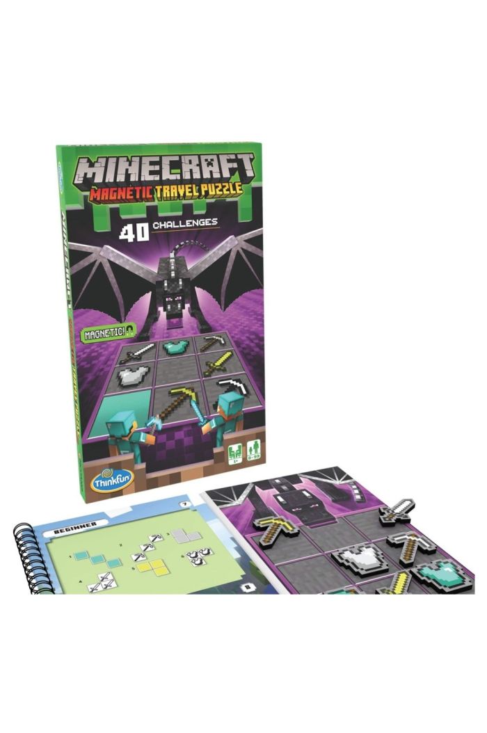 MINECRAFT MAGNETIC TRAVEL PUZZLE BOOK